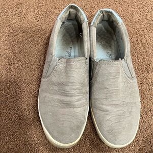 Dr. Scholl’s Womens Gray Slip-On Shoes Size 7.5